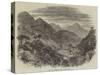 The War in Bhootan, View of Buxa Dooars-null-Stretched Canvas