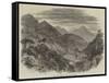 The War in Bhootan, View of Buxa Dooars-null-Framed Stretched Canvas