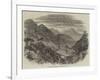 The War in Bhootan, View of Buxa Dooars-null-Framed Giclee Print