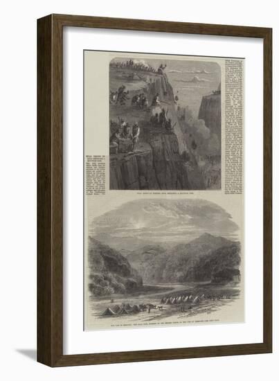 The War in Bhutan-Edmund Morison Wimperis-Framed Giclee Print