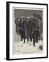 The War in Bulgaria, English Prisoners on the March-Richard Caton Woodville II-Framed Giclee Print