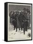 The War in Bulgaria, English Prisoners on the March-Richard Caton Woodville II-Framed Stretched Canvas