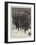 The War in Bulgaria, English Prisoners on the March-Richard Caton Woodville II-Framed Giclee Print