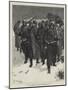 The War in Bulgaria, English Prisoners on the March-Richard Caton Woodville II-Mounted Giclee Print