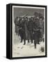 The War in Bulgaria, English Prisoners on the March-Richard Caton Woodville II-Framed Stretched Canvas