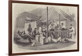 The War in China, Tent of the 15th Punjaubees at Pehtang-Charles Wirgman-Framed Giclee Print