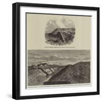 The War in Denmark, Fortifications of Fredericia-null-Framed Giclee Print