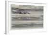 The War in Denmark, the Little Belt and Shore of Jutland, Viewed from the Island of Funen-null-Framed Giclee Print