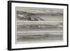 The War in Denmark, the Little Belt and Shore of Jutland, Viewed from the Island of Funen-null-Framed Giclee Print