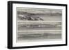 The War in Denmark, the Little Belt and Shore of Jutland, Viewed from the Island of Funen-null-Framed Giclee Print