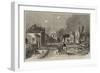 The War in Denmark, the Town of Sonderburg in Ruins after the Bombardment-null-Framed Giclee Print