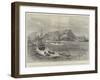 The War in Eastern Asia, Landing of Japanese Troops at Shan Tung Promontory-William Heysham Overend-Framed Giclee Print