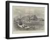 The War in Eastern Asia, Landing of Japanese Troops at Shan Tung Promontory-William Heysham Overend-Framed Giclee Print