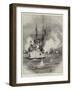 The War in Eastern Asia, Naval Attack on the Forts at Wei-Hai-Wei-Charles William Wyllie-Framed Giclee Print