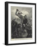 The War in Egypt, at Close Quarters-William Heysham Overend-Framed Giclee Print