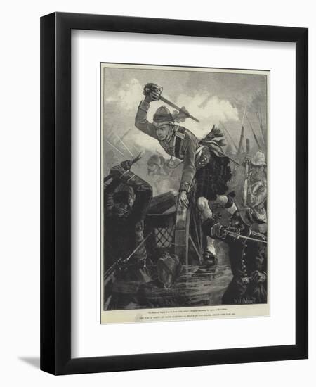 The War in Egypt, at Close Quarters-William Heysham Overend-Framed Premium Giclee Print