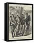 The War in Egypt, English and American Marines in Alexandria-null-Framed Stretched Canvas