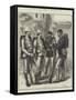 The War in Egypt, English and American Marines in Alexandria-null-Framed Stretched Canvas