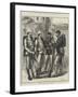 The War in Egypt, English and American Marines in Alexandria-null-Framed Giclee Print