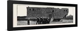 The War in Egypt, Fort Mex, Alexandria: Entrance to the Centre Fort-null-Framed Giclee Print