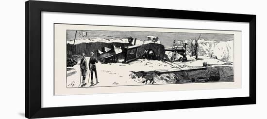 The War in Egypt, Fort Mex, Alexandria: the South-West Corner of the Fort-null-Framed Giclee Print