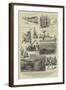 The War in Egypt, from Ismailia to the Front by Train-Herbert Johnson-Framed Giclee Print