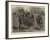 The War in Egypt, Halt!, Bringing Guns into Position at Tel-El-Kebir, 13 September-John Charlton-Framed Giclee Print