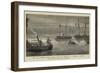 The War in Egypt, Marines Landing from the Rhosina in a Lighter at Ismailia-William Edward Atkins-Framed Giclee Print