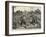 The War in Egypt, Mounted Infantry Skirmishing-William Heysham Overend-Framed Giclee Print