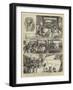 The War in Egypt, Notes at Bombay, Preparing for the Departure of the Indian Contingent-William Ralston-Framed Giclee Print