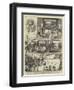 The War in Egypt, Notes at Bombay, Preparing for the Departure of the Indian Contingent-William Ralston-Framed Giclee Print