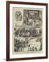 The War in Egypt, Notes at Bombay, Preparing for the Departure of the Indian Contingent-William Ralston-Framed Giclee Print