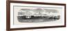 The War in Egypt: the Aboukir Forts; Railway Bridge on the Alexandria and Rosetta Line-null-Framed Premium Giclee Print