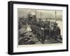 The War in Egypt, the Armoured Train, Front of the Train, with Nordenfeldt Gun-William Heysham Overend-Framed Giclee Print