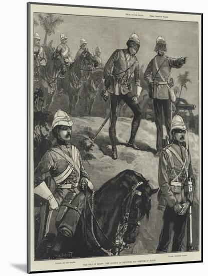 The War in Egypt, the Guards as Equipped for Service in Egypt-William Heysham Overend-Mounted Giclee Print