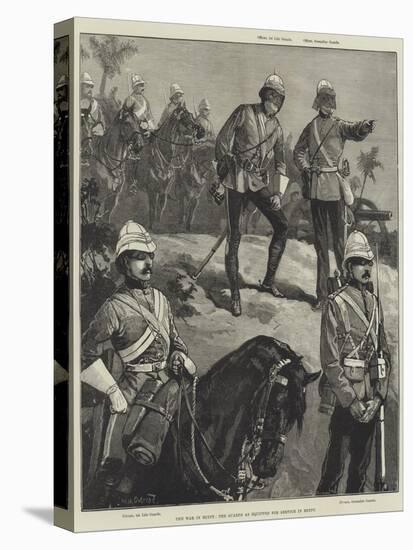 The War in Egypt, the Guards as Equipped for Service in Egypt-William Heysham Overend-Stretched Canvas