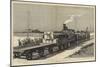 The War in Egypt, the Ironclad Train During the Reconnaissance of 28 July-Joseph Nash-Mounted Giclee Print