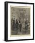 The War in Egypt, the Khedive Presenting the Grand Cordon of the Osmanieh to Sir Garnet Wolseley-Frederic Villiers-Framed Giclee Print