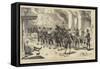 The War in Egypt, the Naval Occupation of Alexandria, the First Reconnaissance in Force-Frederic Villiers-Framed Stretched Canvas