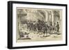 The War in Egypt, the Naval Occupation of Alexandria, the First Reconnaissance in Force-Frederic Villiers-Framed Giclee Print