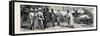 The War in Egypt: the Occupation of Alexandria: Egyptian Prisoners in the Arsenal-null-Framed Stretched Canvas