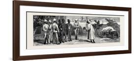 The War in Egypt: the Occupation of Alexandria: Egyptian Prisoners in the Arsenal-null-Framed Giclee Print