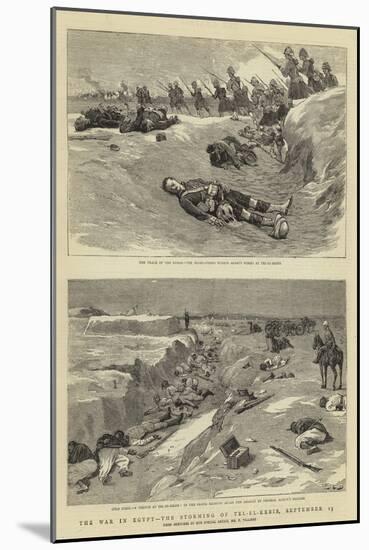 The War in Egypt, the Storming of Tel-El-Kebir, 13 September-John Charles Dollman-Mounted Giclee Print