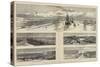 The War in Egypt, Views on the Suez Canal-Charles William Wyllie-Stretched Canvas