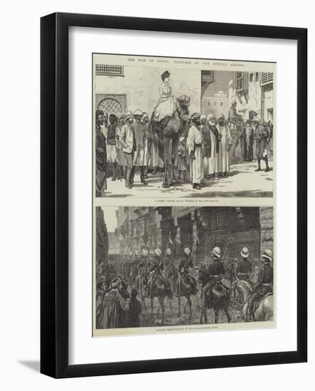 The War in Egypt-Frank Dadd-Framed Giclee Print