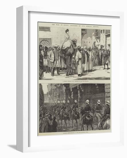 The War in Egypt-Frank Dadd-Framed Giclee Print