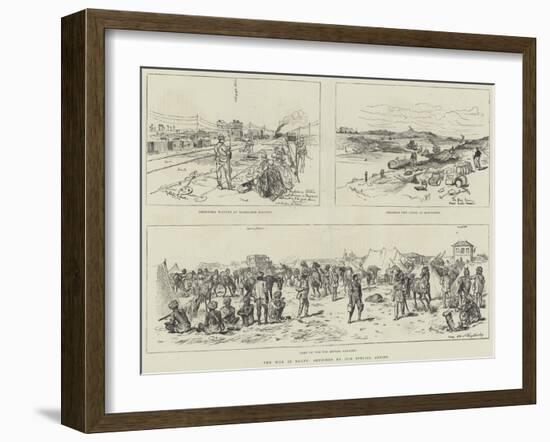 The War in Egypt-Melton Prior-Framed Giclee Print