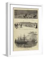 The War in Egypt-William Lionel Wyllie-Framed Giclee Print