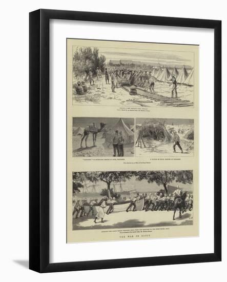 The War in Egypt-William Ralston-Framed Giclee Print