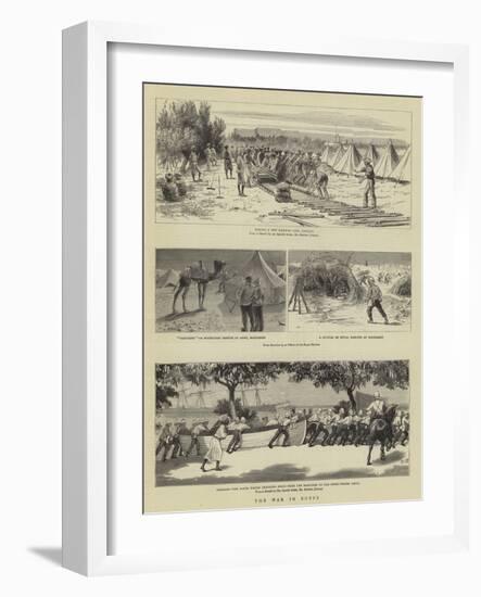 The War in Egypt-William Ralston-Framed Giclee Print